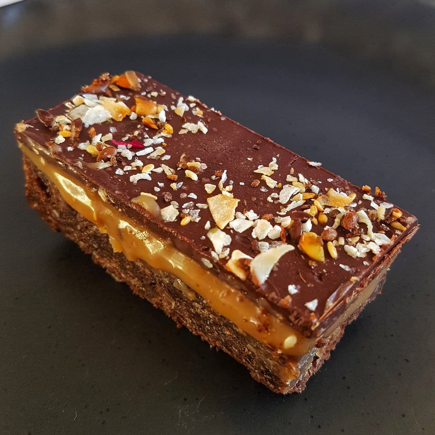 Gluten Free Caramellow Slice