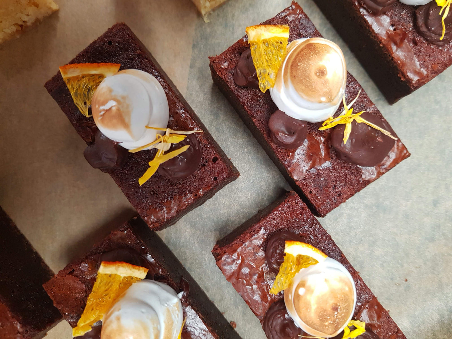 Jaffa Brownie
